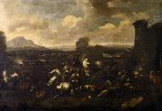 Jacques Courtois Battle oil painting